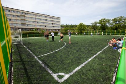 Terrain de hat-trick