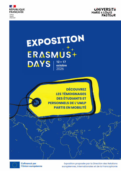 Affiche de l'exposition Erasmus Days 2026