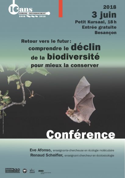 Affiche conférence biodiversité
