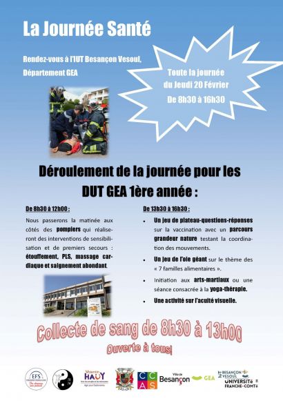 Affiche journée santé 2020