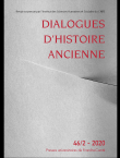 Dialogues d’histoire ancienne 46/2
