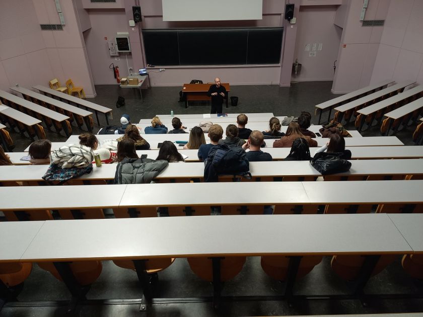Les étudiants DN MADe en séminaire à l’université de Franche Comté