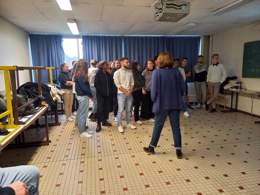 Les étudiants DN MADe en séminaire à l’université de Franche Comté
