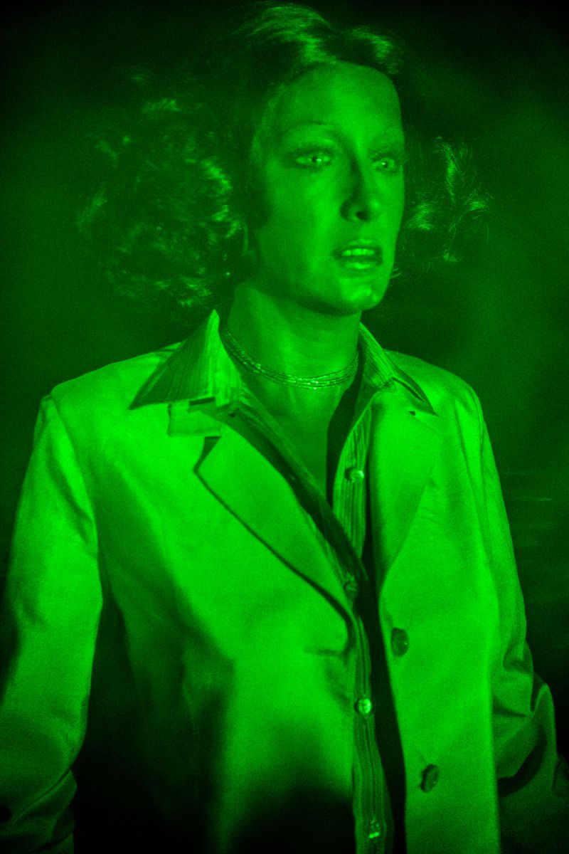 Hologramme d'un mannequin.