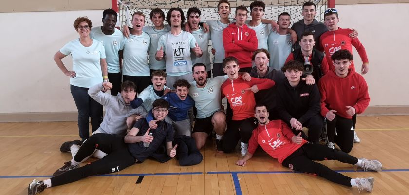 Victoire de l'équipe de handball