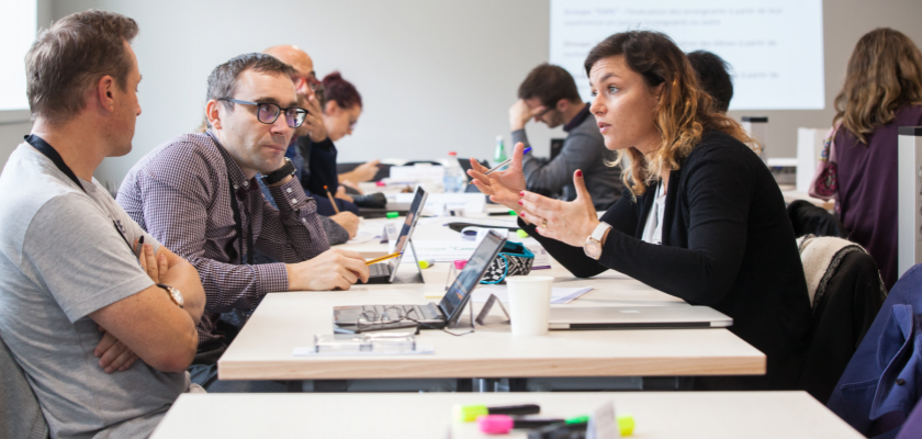 Atelier de réflexion lors du lancement du projet de la Maison universitaire de l'éducation