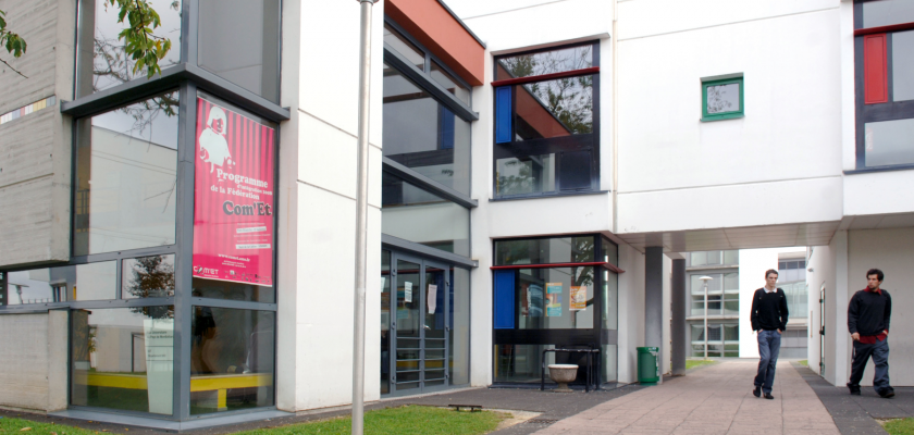L'un des bâtiments de l'IUT Belfort-Montbéliard
