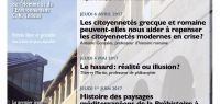 Affiche du cycle Les jeudis de la MSHE