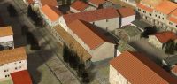 Image 3d de la cité romaine de Mandeure