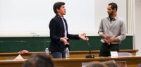 un candidat pendant le concours
