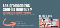 [JACES 2021] Les dromadaires sont-ils heureux ? Discours sur la sobriété volontaire