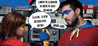Affiche de la finale de la Grande Battle de l&#039;institut FEMTO-ST