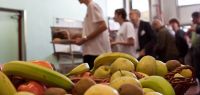 Plateau de fruits dans le resto U