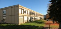 Photo extérieure du bâtiment GMP de l'Iut Besançon-Vesoul, site de Besançon