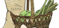 Un panier plein de bonnes choses
