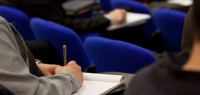 Public pendant une conférence