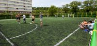 Terrain de hat-trick