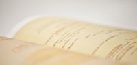 Photo des pages d&#039;un livre