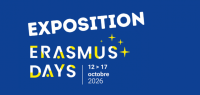 Affiche de l'exposition Erasmus Days 2026