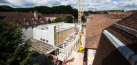 Vue du chantier de la future MSHE.