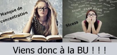 étudiants révisant