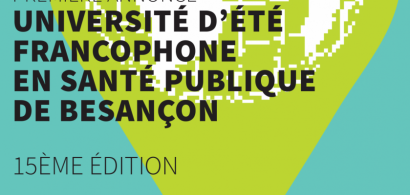 1re page du programme provisoire de l'université d'été en santé publique