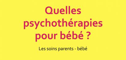 Affiche du colloque psychotherapie_bebe