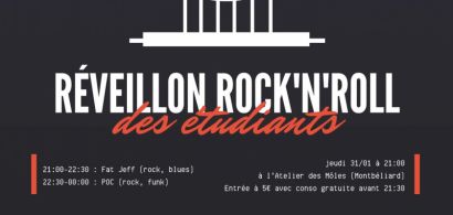 Réveillon rock’n’roll de la MéMO le 31 janvier