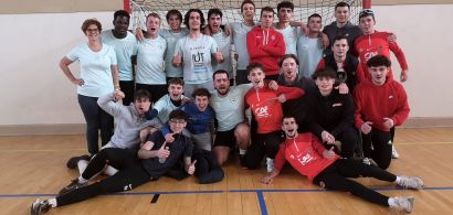 Victoire de l'équipe de handball