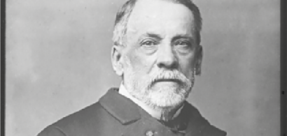 Portrait de M. Pasteur. Vue sur verre. Paris, Lévy & ses fils, photographes-éditeurs, 1904.