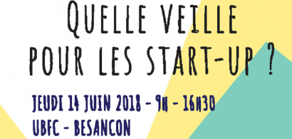 Affiche de la journée startup