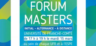 Affiche forum Masters