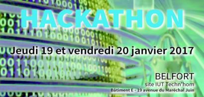 3ème hackathon du département Informatique d el'IUT de Belfort-Montbéliard