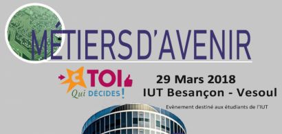 Affiche journée métiers de l'entreprise et de la digitalisation