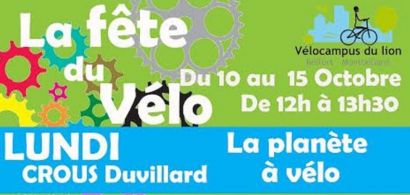 C’est la fête du vélo avec Vélocampus du lion à l'IUT de Belfort-Montbéliard du 10 au 15 octobre
