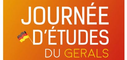 Affiche de la journée d'étude Allemand de spécialité et numérique