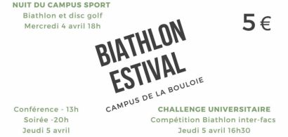 Affiche Biathlon Campus
