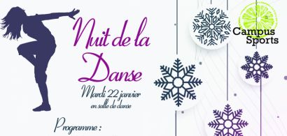Affiche nuit de la danse