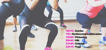 Affiche nuit du fitness