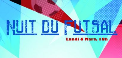 Affiche Nuit du Futsal