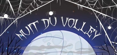 Affiche Nuit du Volley à Montbéliard
