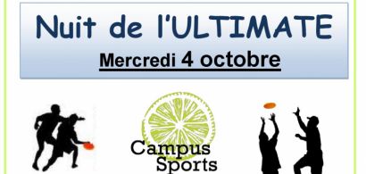 Affiche Nuit de l'Ultimate