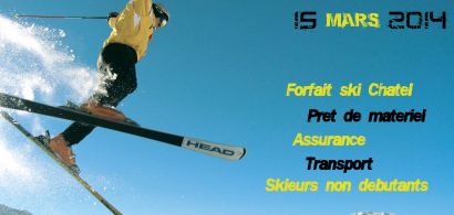 skieur effectuant un saut