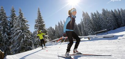 affiche ski de fond