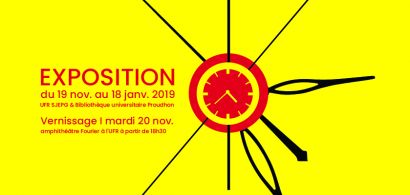 affiche Expo ufr sjepg d'hier à aujourdhui