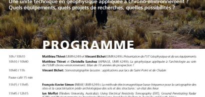 affiche seminaire geophysique appliquée