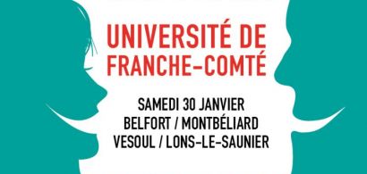 Affiche des JPO Belfort, Montbéliard, Vesoul, Lons-le-Saunier