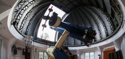 À l'intérieur de l'observatoire de Besançon