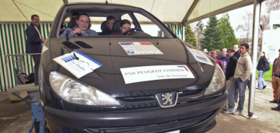 Simulateur d'accident de la route