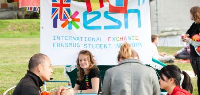 Stand d'ESN Besançon durant Bienvenue aux étudiants